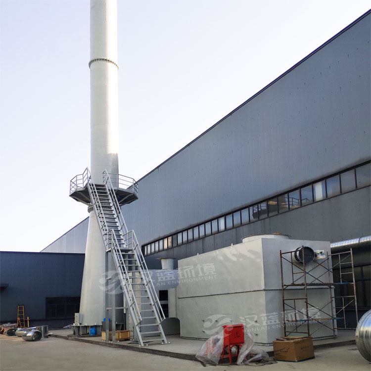 VOCs排放須過關 噴漆廢氣咋處理 ——河北漢藍沸石轉輪分子篩+催化燃燒設備在國內某大型動力設備公司安裝運行 VOCs排放須過關 噴漆廢氣咋處理 ——河北漢藍沸石轉輪分子篩+催化燃燒設備在國內某大型動力設備公司安裝運行