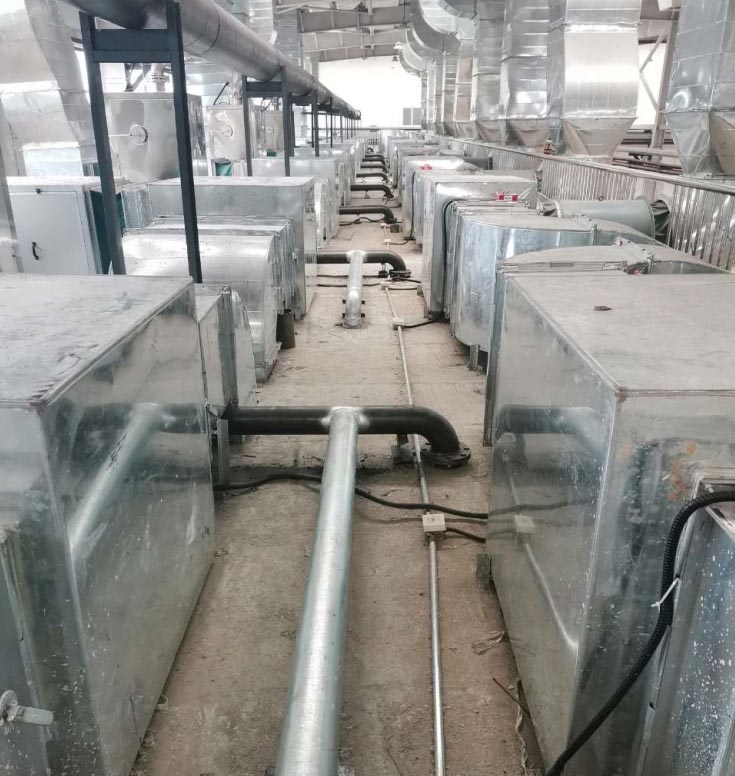 北內(nèi)某公司發(fā)動機測試臺架尾氣凈化項目 北內(nèi)某公司發(fā)動機測試臺架尾氣凈化項目