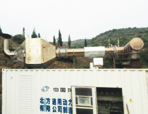 河北漢藍某煤層氣發(fā)電脫硝項目