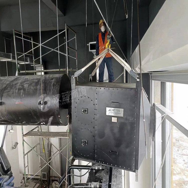 萬純發電機組黑煙凈化器安裝運行 萬純發電機組黑煙凈化器安裝運行